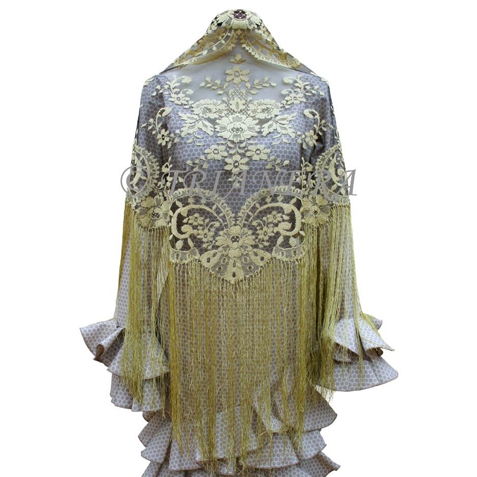 MANTILLA (GOLD & BLACK)